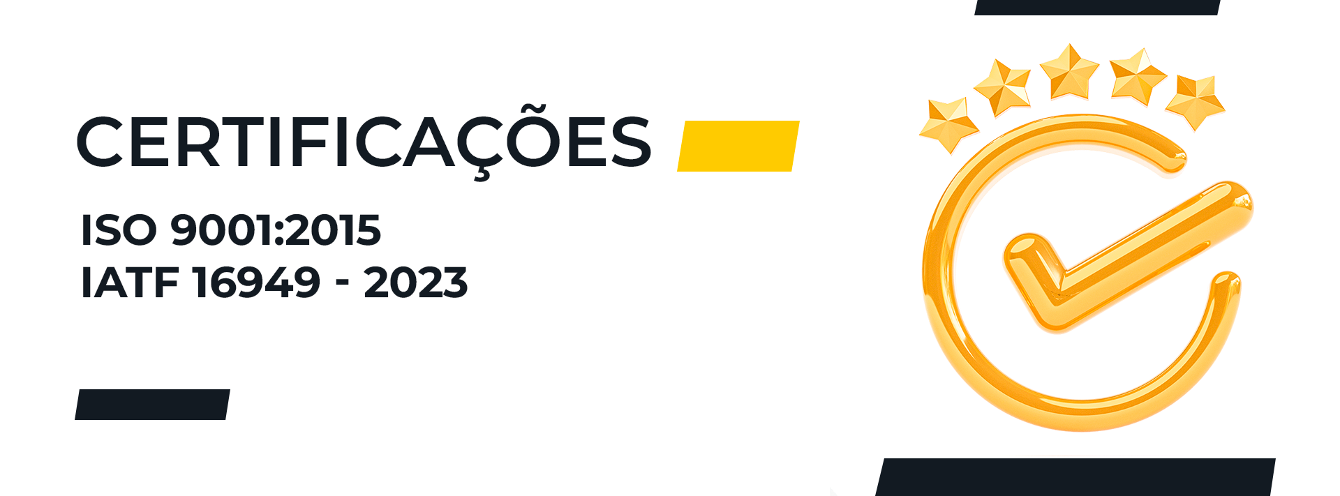 banner certificações
